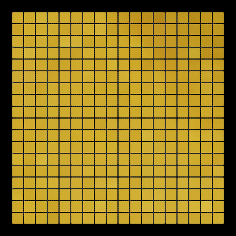 Nano Square Gold Mirror Stainless steel mosaic tile